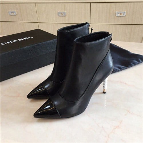 CHANEL 샤넬 힐 부츠 (굽높이8CM) C80991-2 신상
