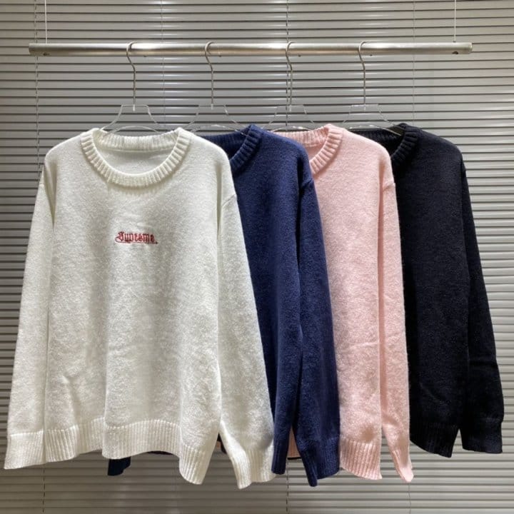 SUPREME 슈프림 올드 잉글리쉬 니트