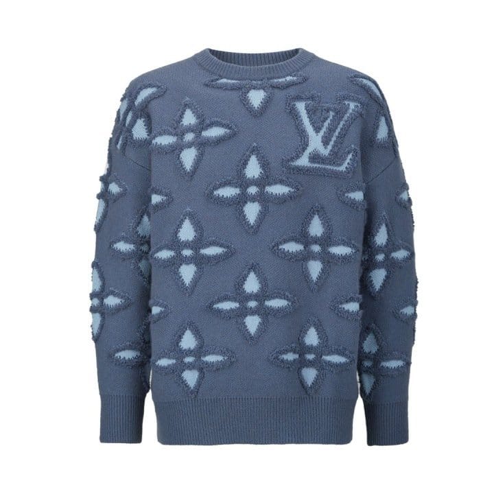 LOUIS VUITTON 루이비통 텍스처드 모노그램 니트 2COLOR