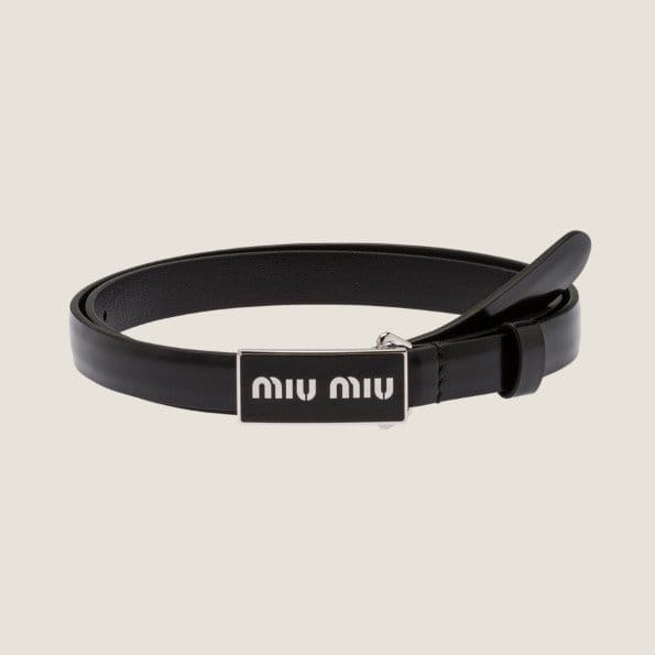 MIUMIU 미우미우 가죽 벨트 5CC528 (15mm) 2COLOR