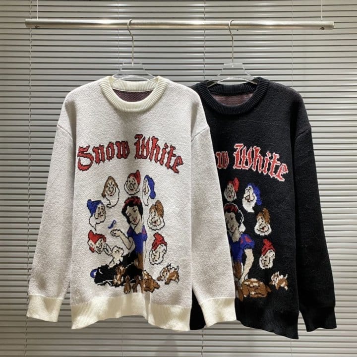 SUPREME 슈프림 스노우 화이트 니트