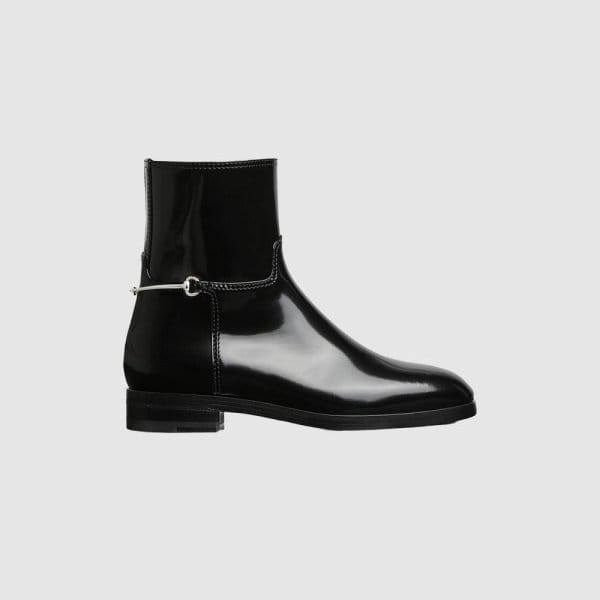 GUCCI 구찌 슬림 홀스빗 앵클 부츠 811377 3COLOR