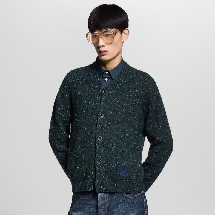 LOUIS VUITTON 루이비통 보카시 캐시미어 가디건