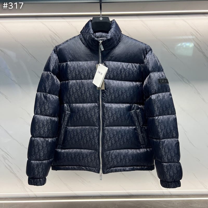 DIOR 디올 오블리크 테크니컬 자카드 다운 자켓