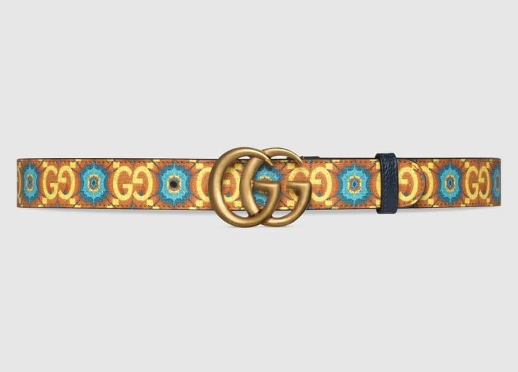 GUCCI 구찌 100 스페셜 더블 G버클 벨트