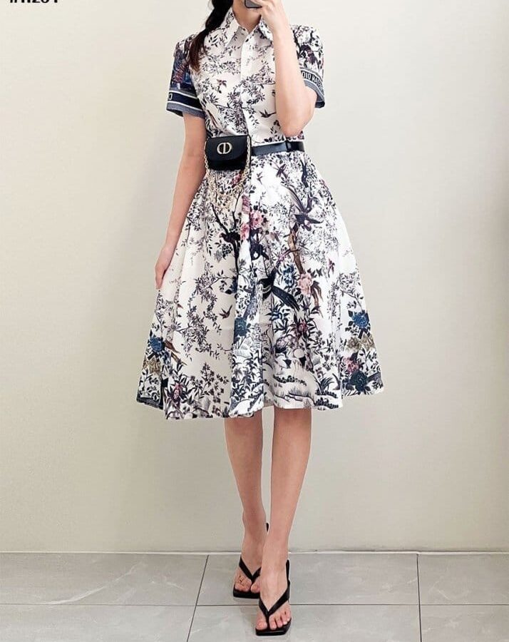 DIOR 디올 벨트 가방 원피스