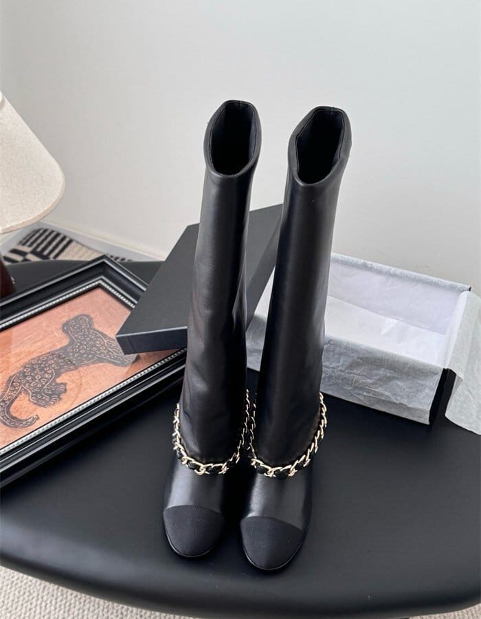 CHANEL 샤넬 여성용 부츠 (굽높이7CM) C68192 2COLOR