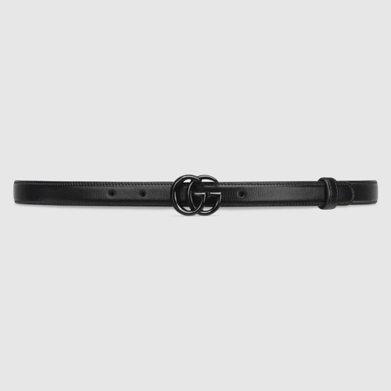 GUCCI 구찌 GG 마몽 씬 벨트 409417 (20mm)