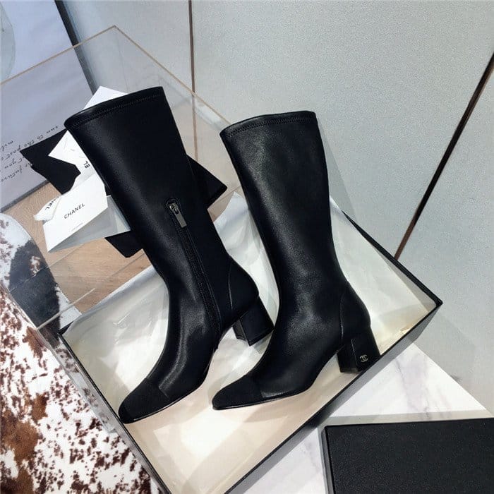 CHANEL 샤넬 여성용 롱부츠 (굽높이5CM) C15010 신상