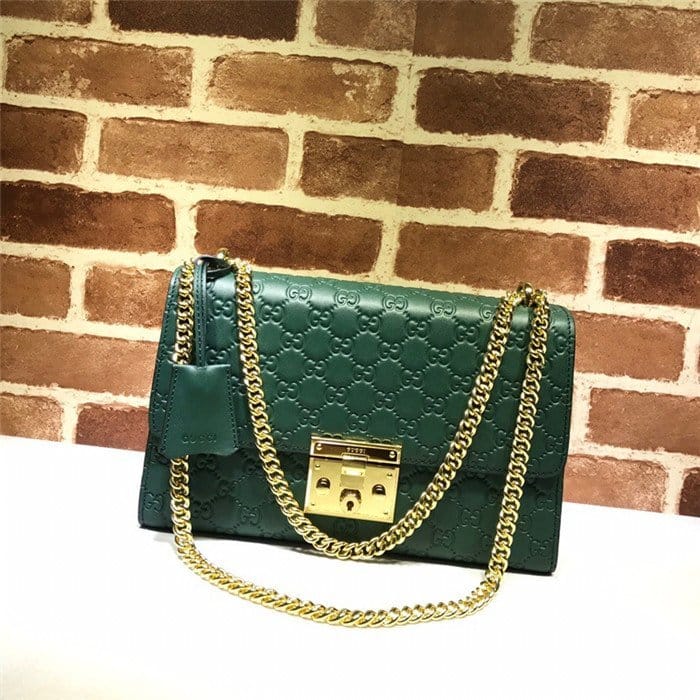 GUCCI 구찌 패드락 시그니처 숄더백 409486