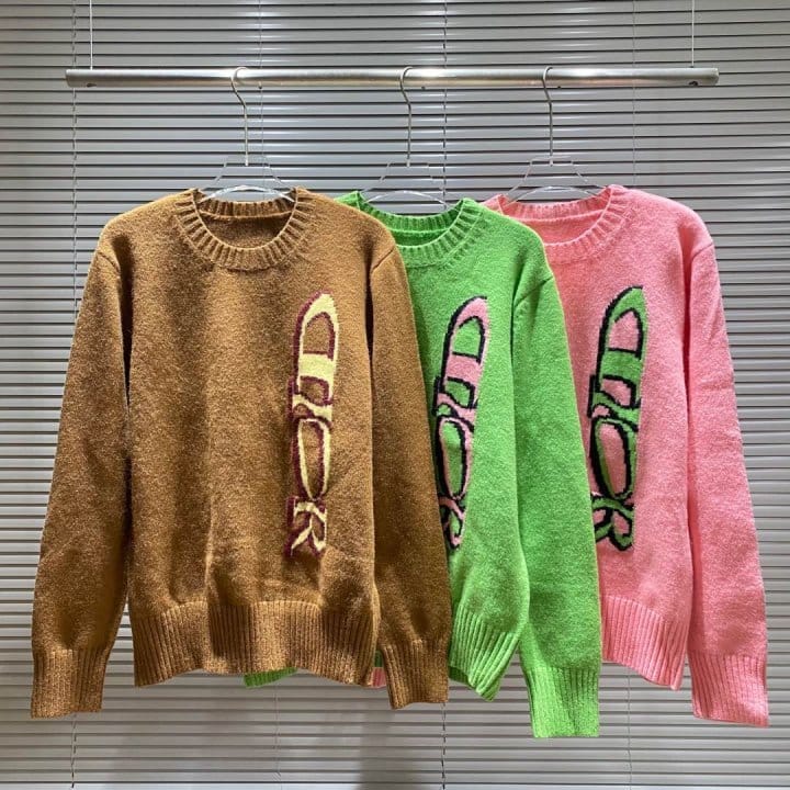 DIOR 디올 루이스 해밀턴 로고 니트