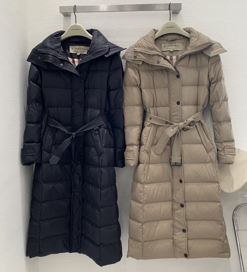 BURBERRY 버버리 롱 구스패딩